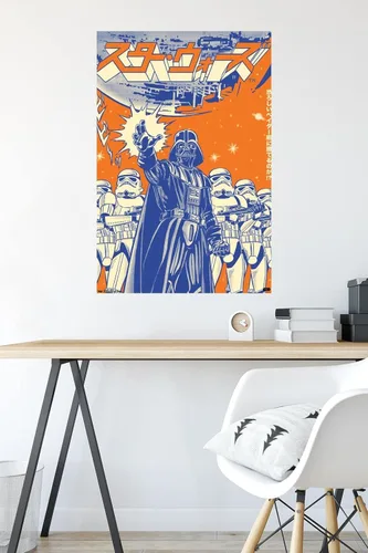 Vista 4 de Trends International Star Wars: Saga - Póster de pared de soldados, 22.375 x 34 pulgadas, versión sin marco