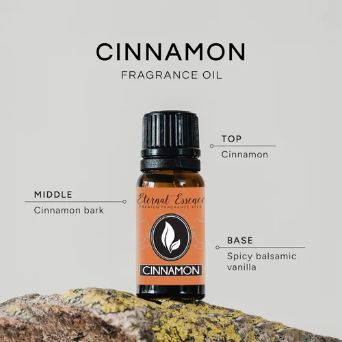 Vista 2 de Aceite Aromático Canela Grado Premium - Aceite Perfumado - 10 ml
