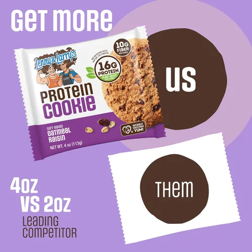 Vista 6 de Lenny & Larry's - The Complete Cookie (galletas de diversos sabores)