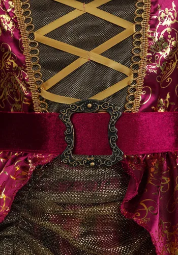 Vista 4 de Vestido de Disfraz de Pirata Primer Oficial para Niña Multicolor
