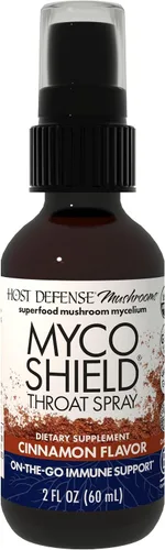 Vista 10 de Host Defense MycoShield - Spray para garganta, menta, 1 onza líquida