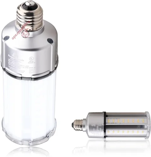 Vista 32 de RuggedGrade Bombilla LED de 12 W, base estándar E26, 1,400 lúmenes, 3000 K, 2700 K, repuesto para haluro metálico, HID o CFL, alta eficiencia, 130