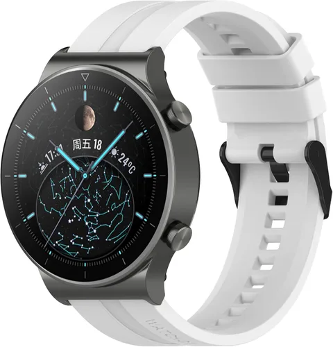 Vista 23 de FitTurn Band Compatible with Huawei Watch 5 4 Pro/GT 7 6 5 4 3 2 Pro/GT 2e/GT 7 6 5 4 46mm/GT2 46mm/GT Active/ Replacement Straps Silicone Bands