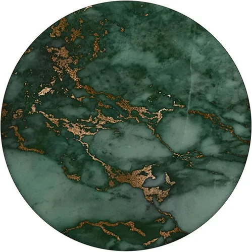 Vista 3 de Elegante PopSockets PopSockets con patrón verde bosque oscuro y verde jade: agarre intercambiable para teléfonos y tabletas
