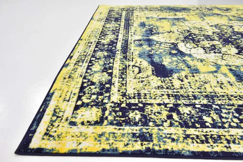 Vista 251 de Unique Loom Colección Sofia - Alfombra de área Salle Garnier (7' 1" x 10' Rectángulo, Borgoña/ Marfil)