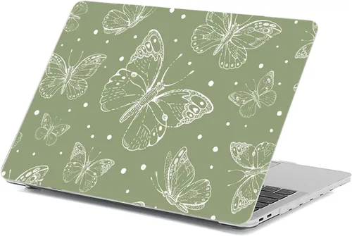 Vista 36 de Funda para MacBook Air de 15,3 pulgadas M2/M3/M4/M5, lunares Amarillo (Yellow Polka Dot)