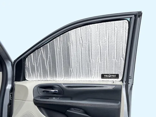 Vista 3 de YelloPro - Parasol para ventana lateral para asiento delantero (juego de 2) ajuste personalizado para Nissan Sentra Sedan 2020 2021 2022 2023 2024
