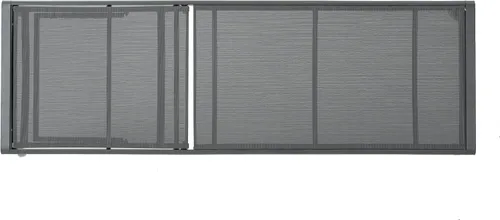 Vista 9 de Christopher Knight Home Cape Coral - Tumbonas de aluminio para exteriores con asiento de malla, juego de 2 piezas, gris y gris oscuro