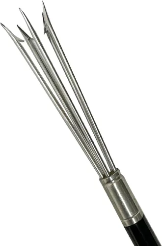 Vista 5 de Scuba Choice - Lanza de mano de viaje de aluminio con bolsa de transporte (3 piezas), 6.5 pies