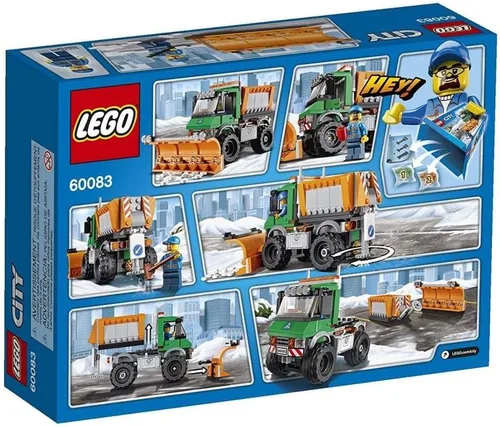 Vista 2 de LEGO City 60083, camión quitanieve