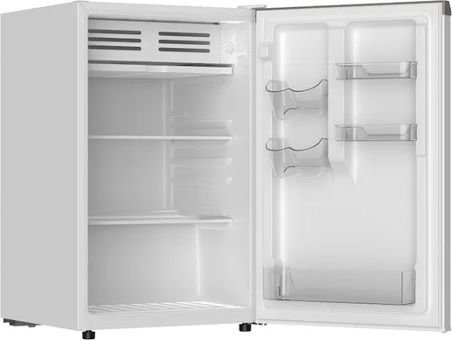 Vista 4 de Frigidaire Mini refrigerador, compartimento compacto para congelador, control de termostato ajustable, puerta reversible, serie contemporánea, 4.5