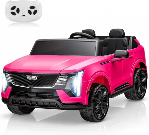 Vista 11 de Firstness Cadillac Escalade IQ Ride on Car de 2 plazas, color negro