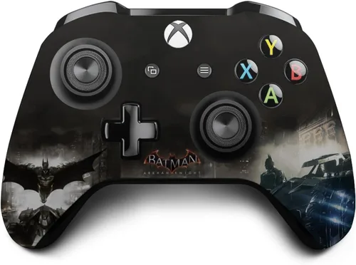Vista 5 de Head Case Designs Officially Licensed Batman Arkham Knight Key Art Graphics Vinyl Sticker Gaming Skin Decal Cover Compatible with Xbox One X Console