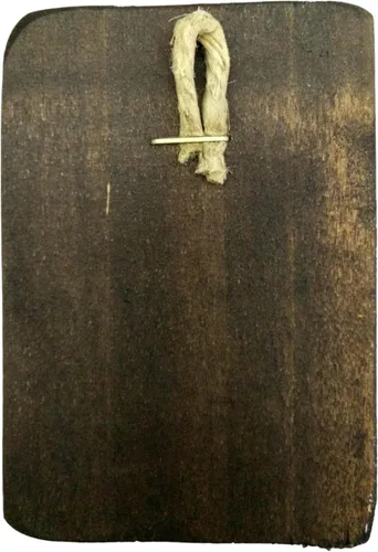 Vista 5 de Icono de madera griego cristiano ortodoxo madera de San Juan Bautista / A0