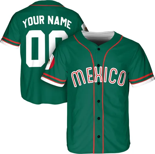 Vista 24 de Camisetas de béisbol personalizadas del mundo 2026, camisetas deportivas personalizadas de uniforme de sóftbol para hombres, mujeres, niños y niñas