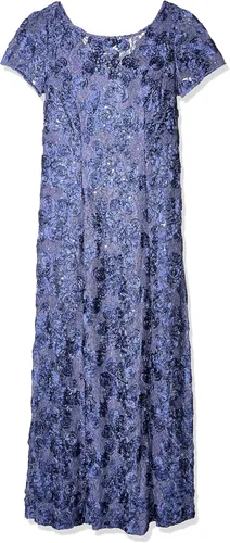 Vista 8 de Alex Evenings Vestido pequeño de manga larga para mujer