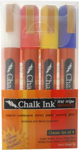 Vista 12 de Chalk Ink Marcadores de tiza líquida - Marcadores profesionales de pizarra