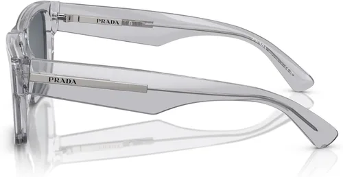 Vista 2 de Prada Blue Rectangular Men's Sunglasses PR 25ZS U430A9 56