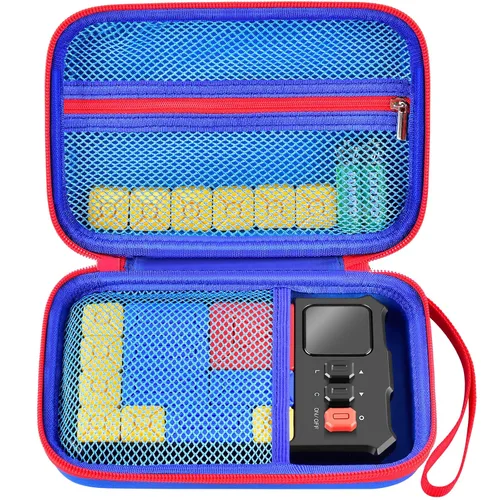 Vista 12 de casmilee Funda compatible con Giiker Super Slide Brain Games, bolsa organizadora de rompecabezas Brain Teaser, bolsa de almacenamiento, soporte