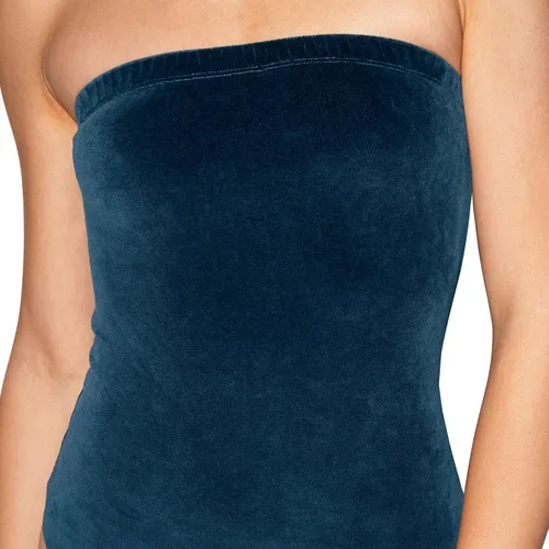 Vista 2 de American Apparel Body sin tirantes de terciopelo elástico para mujer