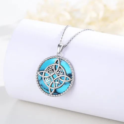 Vista 5 de Collar de nudo de brujas para mujer