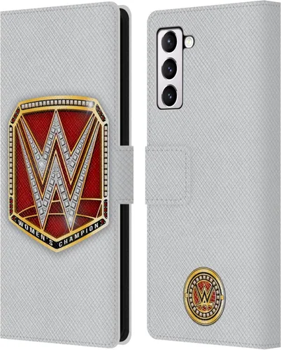 Vista 224 de Head Case Designs Officially Licensed WWE Cruiserweight Champion Title Belts Leather Wallet Case Compatible with Samsung Galaxy A07 4G Campeón