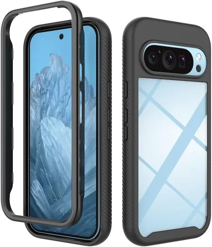 Vista 8 de Funda híbrida para Samsung Galaxy A50 A50s A30s Funda híbrida con protección contra caídas, funda transparente resistente, resistente