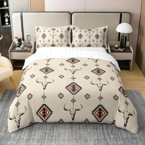 Vista 49 de Castle Fairy Juego de funda de edredón con estampado de leopardo, 100 % algodón natural, juego de funda de edredón de guepardo africano con 1 funda