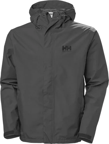 Vista 41 de Helly-Hansen Seven J - Chaqueta impermeable resistente al viento transpirable para hombre Sorbete de naranja 320