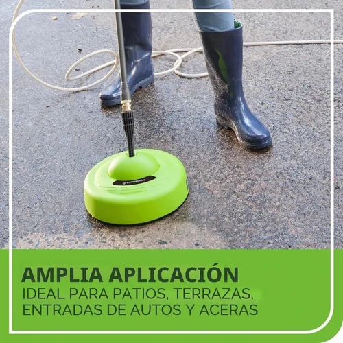 Vista 6 de Greenworks Accesorio de Limpieza de Superficies Universal de 11" para Lavadora a Presión