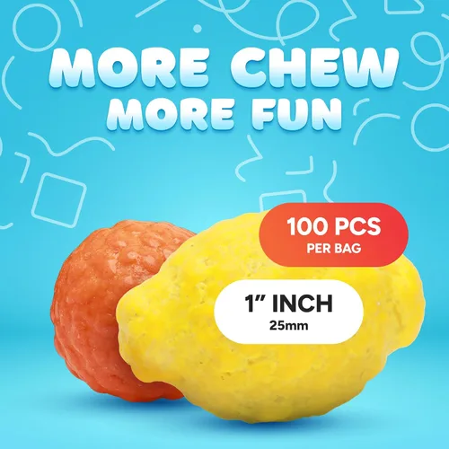 Vista 4 de Seedlings Gumballs para Niños - 1.7lb Goma Original Seedling - Bolas de Chicle con Forma de Fruta - Chicle Globo para Niños - Bolas de Chicle