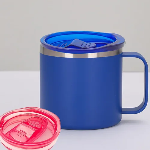 Vista 5 de Paquete de 5 tapas de repuesto delgadas de 20 onzas, de plástico, a prueba de salpicaduras, a prueba de derrames, para vaso, enfriador de café