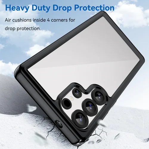 Vista 3 de Cubierta De TPU Para Luckeu I25 Ultra, Caso Suave Funda Protectora De Goma De Parachoques (7,25")-MFXC - Negro