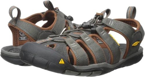 Vista 9 de KEEN - Sandalias Clearwater CNX para mujer., Rojo