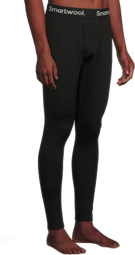Vista 2 de SmartWool - Pantalones de capa base de lana merino para hombre, para todas las estaciones Negro