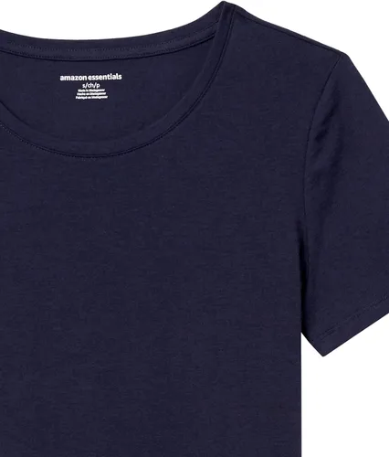 Vista 431 de Amazon Essentials Women's Regular-Fit Short-Sleeve Crewneck T-Shirt