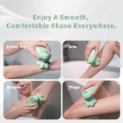 Vista 6 de Afeitadora de peluquería 3 en 1 para hombres, afeitadora de cabeza calva y recortadora de barba, afeitadoras eléctricas para hombre húmedo/seco IPX7