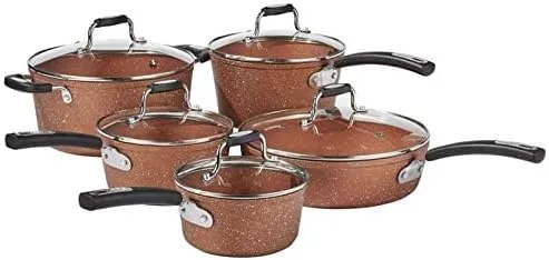 Vista 3 de The Rock Copper Essentials - Juego de utensilios de cocina (10 piezas)