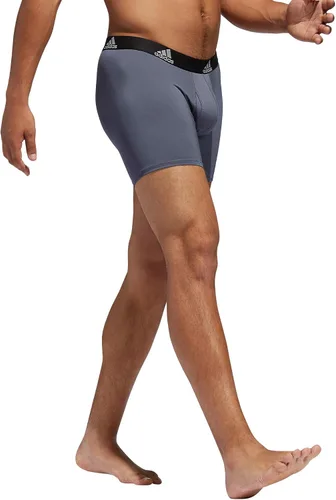 Vista 4 de adidas Mens Performance Boxer Brief Underwear 3-Pack