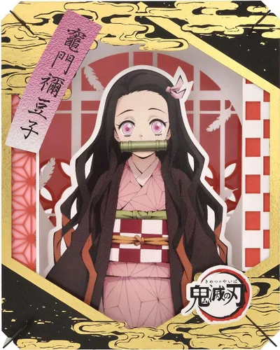 Vista 2 de Ensky - Demon Slayer: Kimetsu no Yaiba - Nezuko Kamado, Teatro de Papel Artesanal (PT-217)