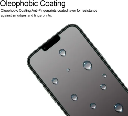 Vista 6 de Supershieldz (2 unidades) Diseñado para iPhone 14 Plus (6.7 pulgadas) + protector de pantalla de vidrio templado para lente de cámara