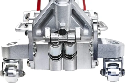 Vista 5 de Power Zone 680061 Gato hidráulico de aluminio de 3 toneladas, rango de elevación: 3-3/4" a 19-5/16", plateado, 680061-A