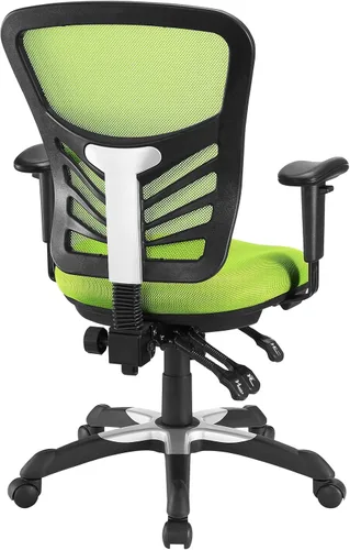 Vista 22 de Modway EEI-757-BLK Silla de oficina ergonómica articulada de malla en negro Color negro.