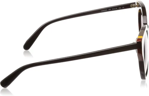 Vista 3 de Gafas de sol Salvatore Ferragamo SF 883 SA 208 patrón marrón oscuro , Dark Brown Pattern Brown, 5320145