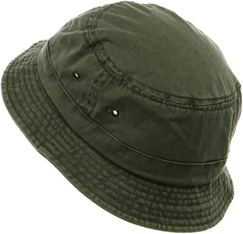 Vista 2 de Sombreros Lavados-Oliva W12S41E, Verde -Oliva, XL - XXL