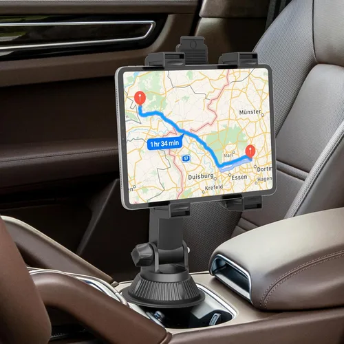 Vista 8 de OHLPRO Soporte universal para tablet de coche para camión, soporte universal para iPad Pro Air Mini de 7 a 11 pulgadas, Galaxy Tab, brazo ajustable