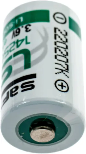Vista 3 de Saft LS14250 3.6V 1/2AA batería de litio, 3.6 voltios 1200mAh, GE Simon XT