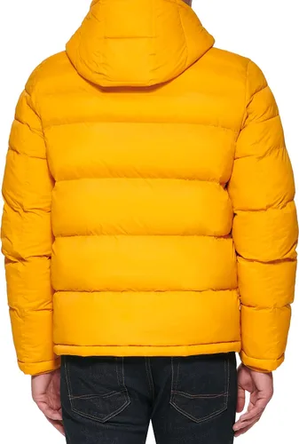 Vista 2 de Tommy Hilfiger - Chaqueta acolchada con capucha de relleno alternativo para hombre (tallas estándar y para personas grandes y altas)