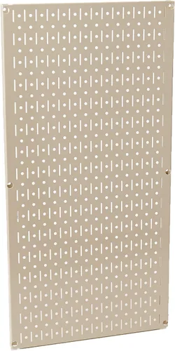 Vista 4 de 30-3216 Panel de junta para herramientas Wall Control, panel perforado de metal galvanizado, de 32" x 16", 30-P-3216 BE