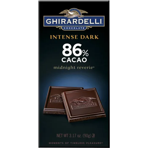 Vista 26 de Ghirardelli Barra oscura intensa de chocolate, Midnight Reverie, 3.17 onzas, paquete de 6